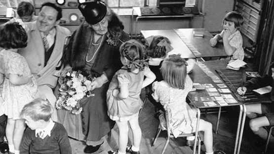 MADAM MARIA MONTESSORI first classroom